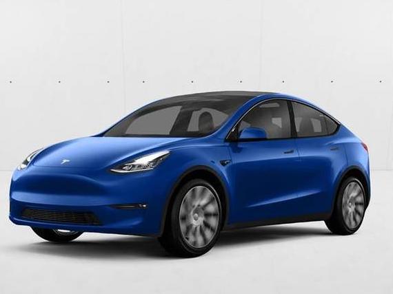 TESLA MODEL Y 2021 5YJYGDEEXMF077332 image